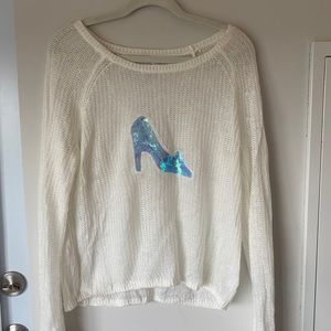 Lauren Conrad Cinderella sheer sweater